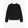 Wool sweater with logo embroidery