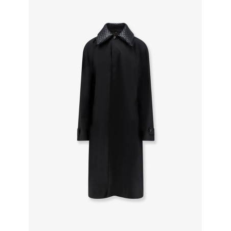 Wool and silk coat