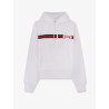 Cotton sweatshirt with embroidered Horsebit on the front