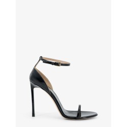 Patent leather sandals