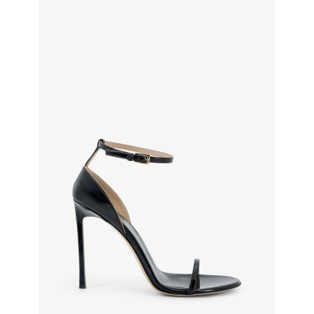 Patent leather sandals