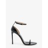 Patent leather sandals