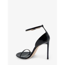 Patent leather sandals