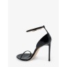 Patent leather sandals