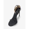 Patent leather sandals