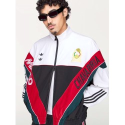 Woven recycled polyester jacket