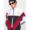 Woven recycled polyester jacket