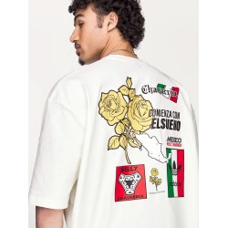 Graphic cotton T-shirt