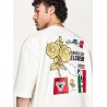Graphic cotton T-shirt
