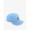 Cotton hat with embroidered logo on the front