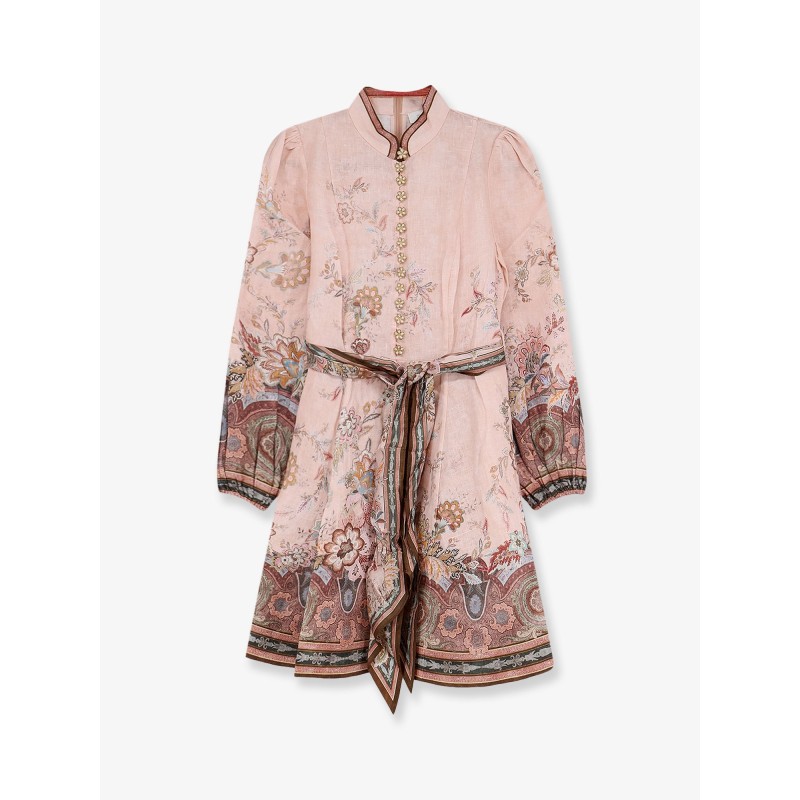 Alchemy linen dress with floral print