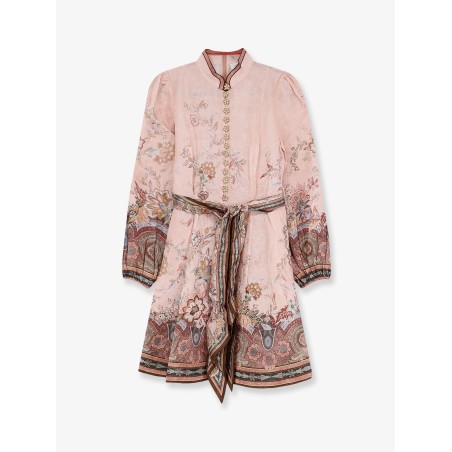 Alchemy linen dress with floral print