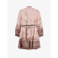 Alchemy linen dress with floral print