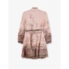Alchemy linen dress with floral print