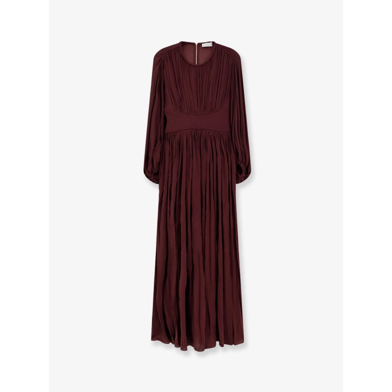 Luna Billow stretch viscose long dress