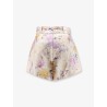 Luna silk and cotton shorts