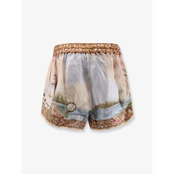 Mahon multicolor linen shorts