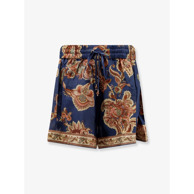 Aster Relaxed Silk Bermuda Shorts