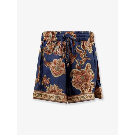 Aster Relaxed Silk Bermuda Shorts