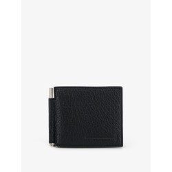 Textured leather wallet