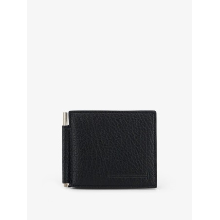 Textured leather wallet