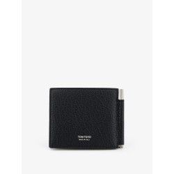 Textured leather wallet