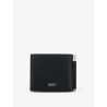 Textured leather wallet