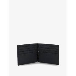 Textured leather wallet