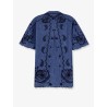 Aster denim mini dress