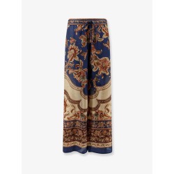 Aster silk trousers