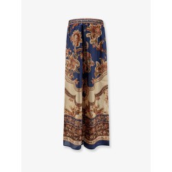 Aster silk trousers