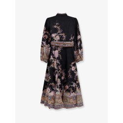 Luna Button linen dress