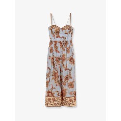 Aster Corset cototn midi dress
