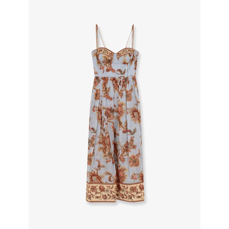 Aster Corset cototn midi dress
