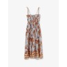 Aster Corset cototn midi dress