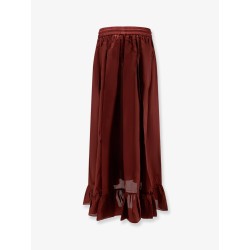 Aster silk skirt