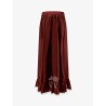 Aster silk skirt