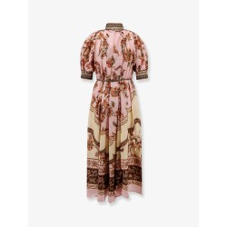 Aster Billow silk long dress