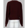 MAGLIA A TRECCE IN LANA E CASHMERE