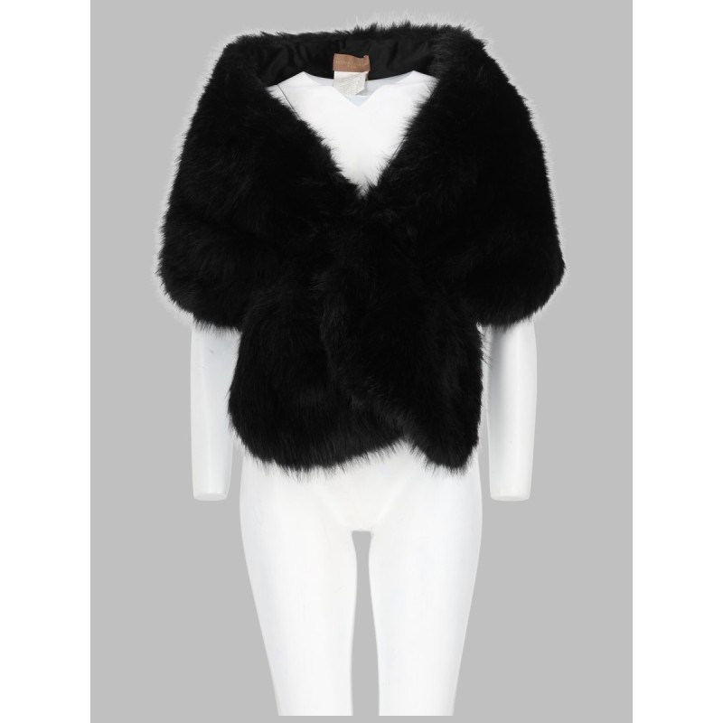 faux fur stoles