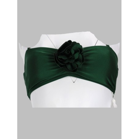 waverly flower bandeau bra