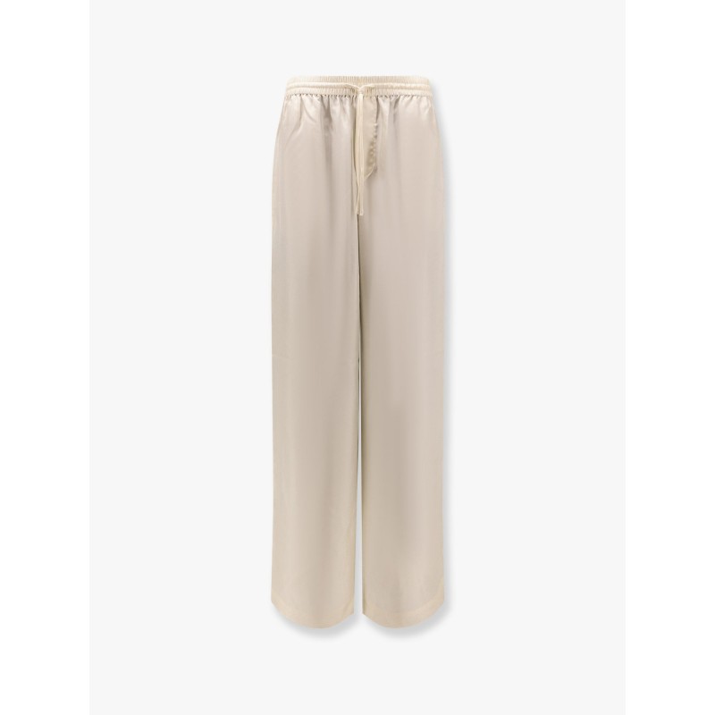 Jogger silk trousers