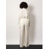 Jogger silk trousers