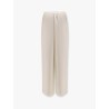 Jogger silk trousers