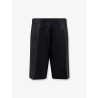 Viscose and linen bermuda shorts