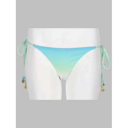 SLIP BIKINI GRADIENT CON PERLINE