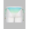SLIP BIKINI GRADIENT CON PERLINE