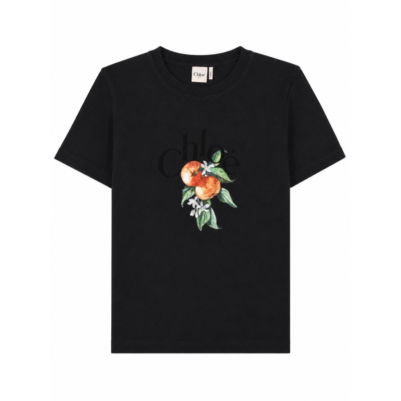 T-SHIRT CON LOGO IN JERSEY DI COTONE