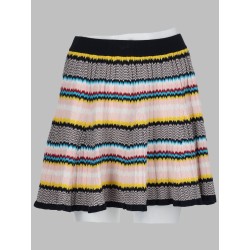 MINIGONNA IN MAGLIA CHEVRON