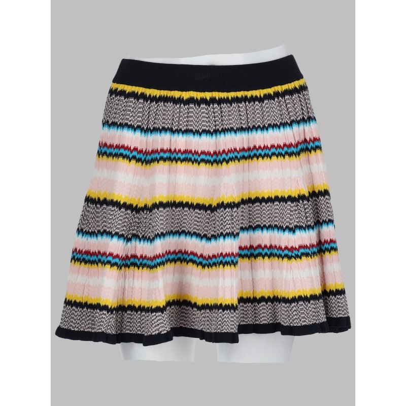 MINIGONNA IN MAGLIA CHEVRON